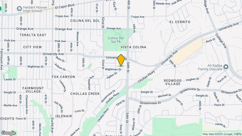 5340-5338 Wightman Street Map and Location Details
