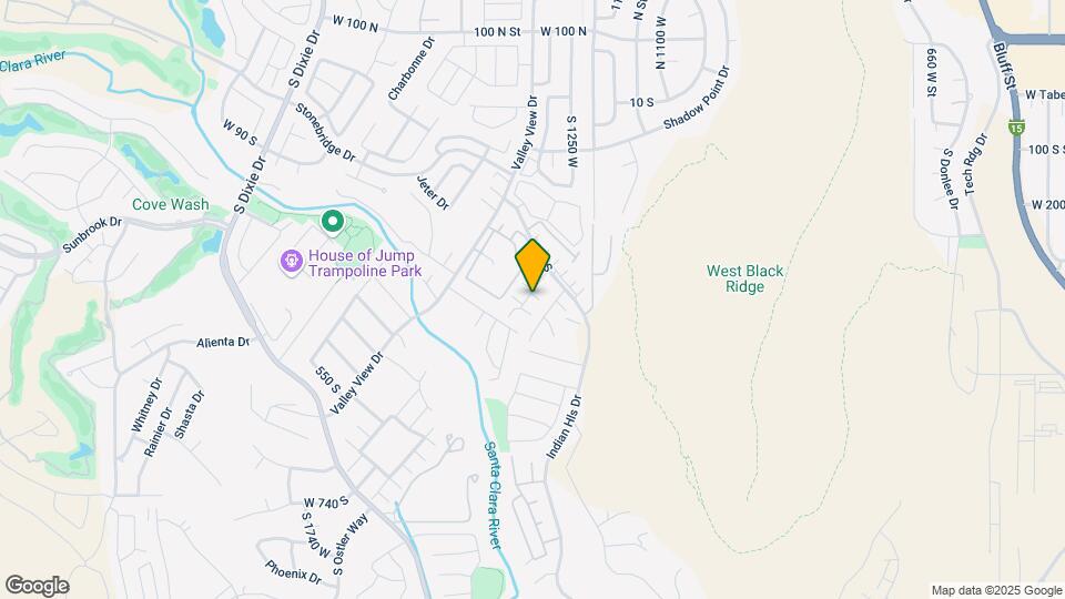 1301 W Indian Hills Dr Mapa y Detalles de la Ubicación