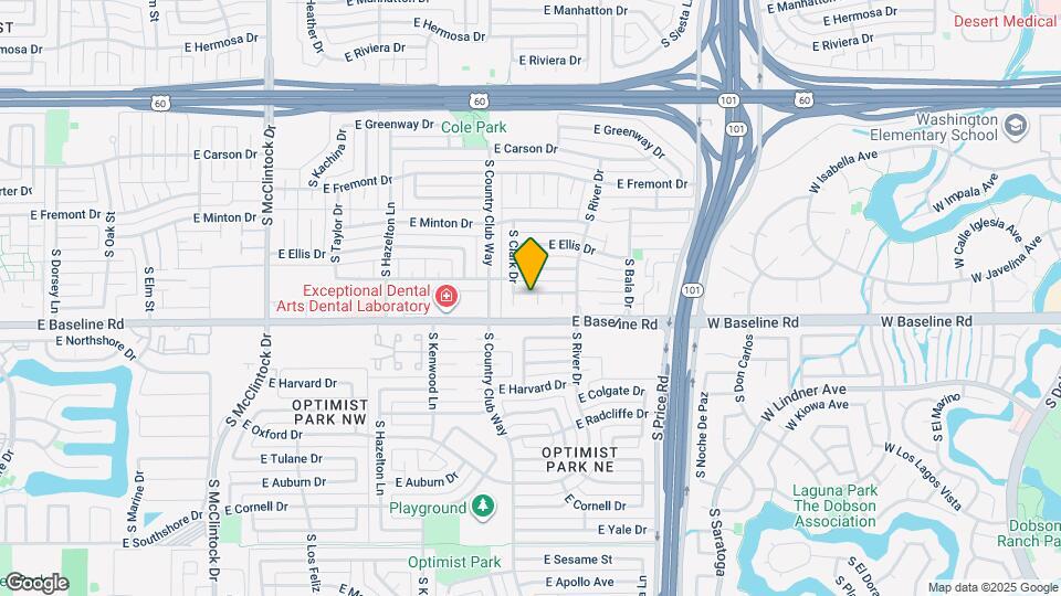 5106 S Fairfield Dr Map and Location Details