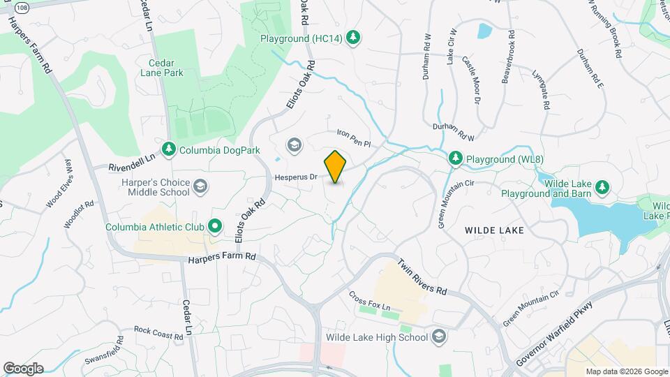 5414 Killingworth Way Map and Location Details