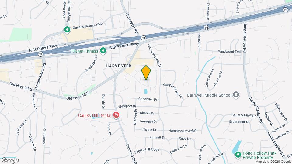 1460 Summergate Pkwy Map and Location Details