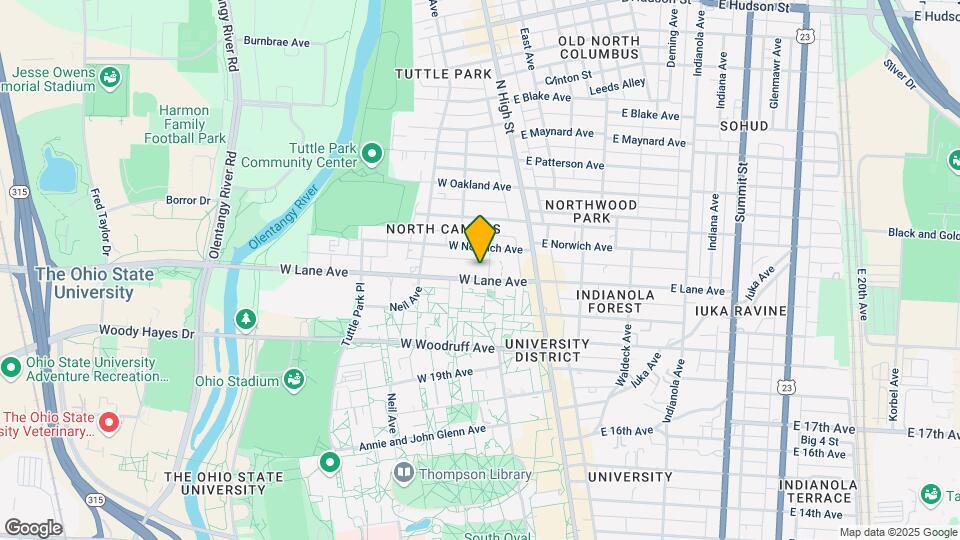 W. Lane Apartments Mapa y Detalles de la Ubicación