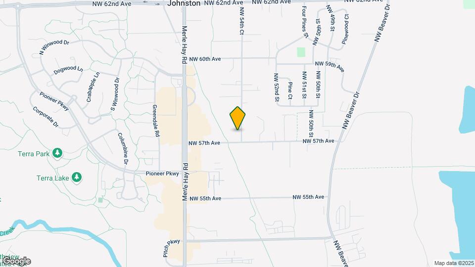 5734 NW 54th Ct Map and Location Details