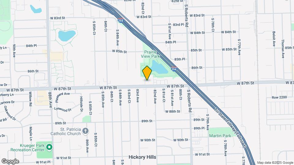 8244 W 87th St Map and Location Details