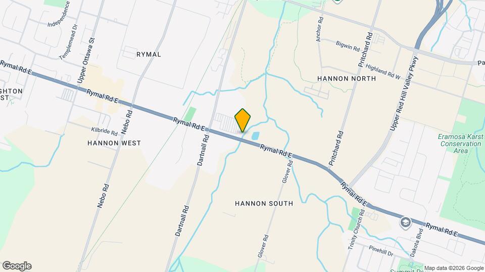 1411-R Rymal Rd E Map and Location Details