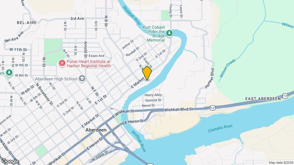 913 E Market St Map and Location Details