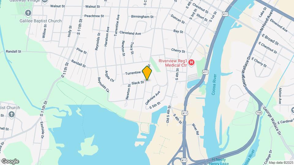 824 S 6th St, Unit Barnic Apts - Unit B Map and Location Details
