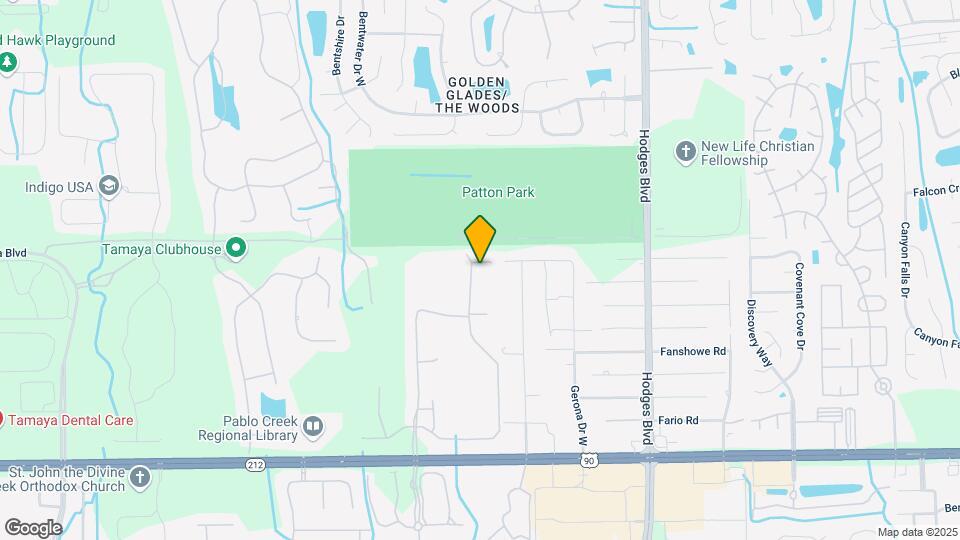 2827 Montilla Dr Map and Location Details