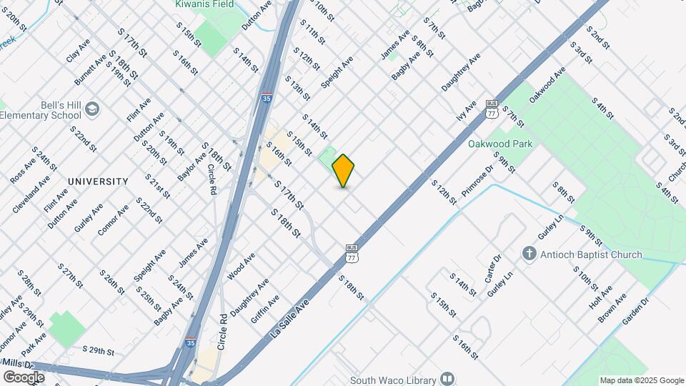 1923 S 15th St Mapa y Detalles de la Ubicación