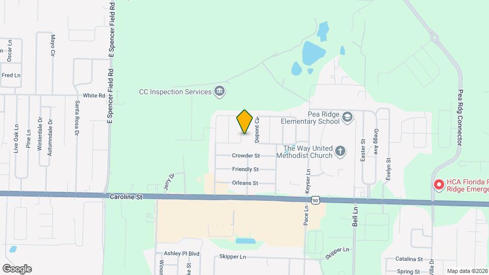 4865 Spears St Map and Location Details