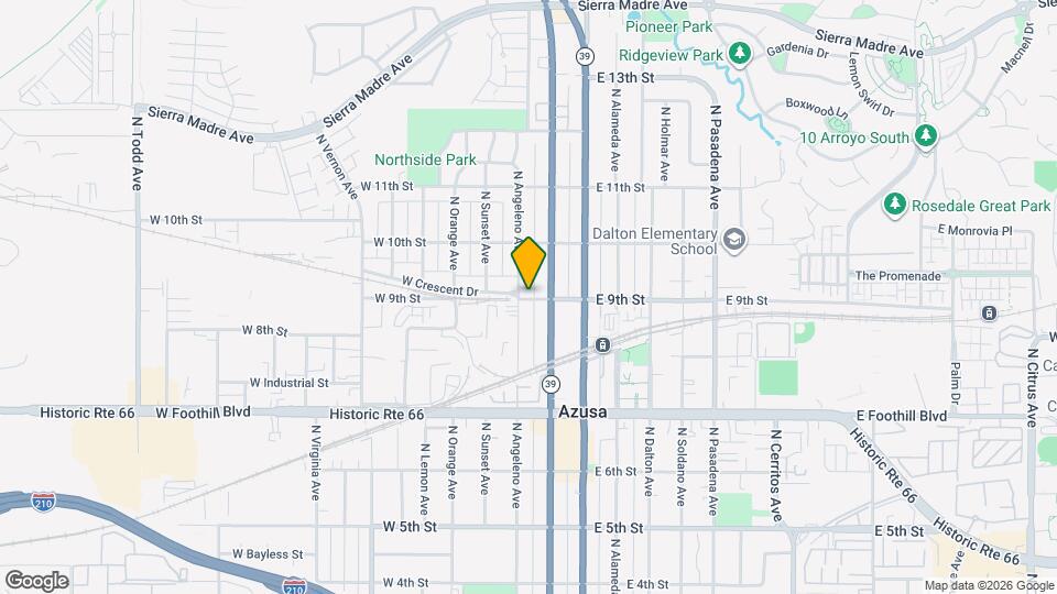 251 W 9th St Map and Location Details