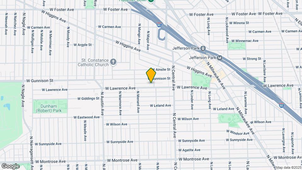 5716 W Lawrence Ave Mapa y Detalles de la Ubicación