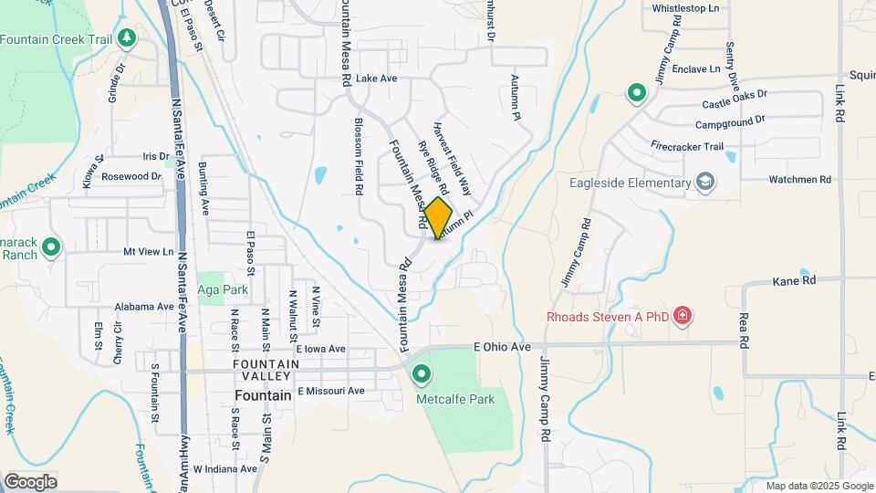 557 Autumn Pl Map and Location Details