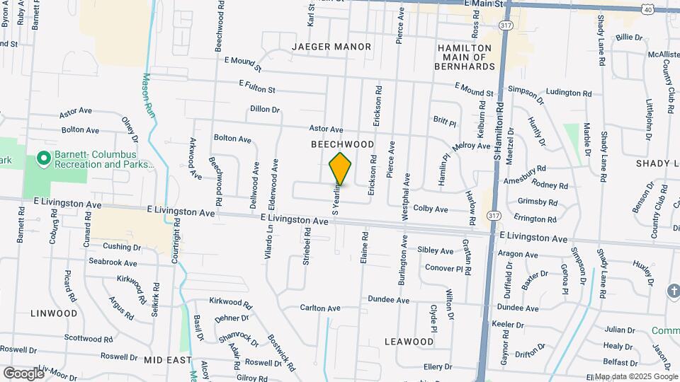 1330 S Yearling Rd Map and Location Details