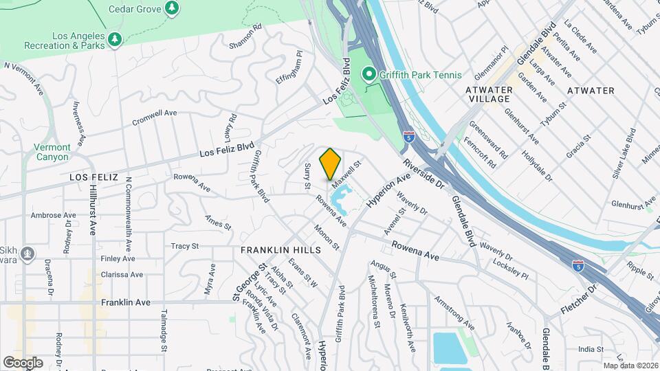 2919 Maxwell St Map and Location Details