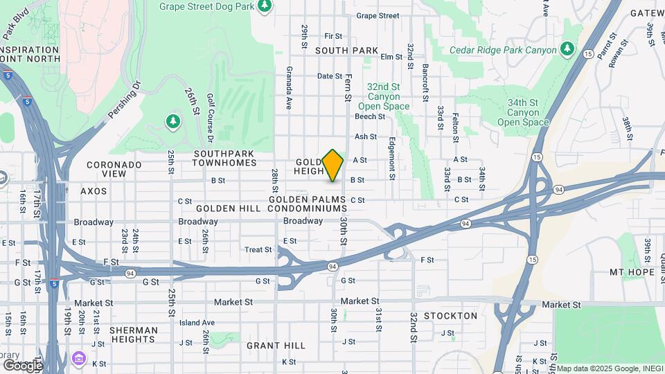 2967 B St Map and Location Details
