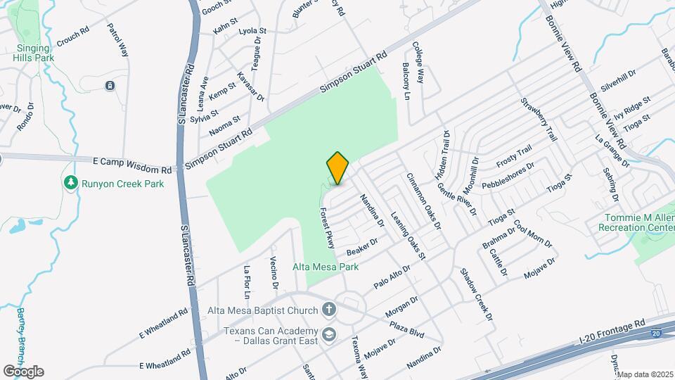 7022 Forest Pkwy Map and Location Details
