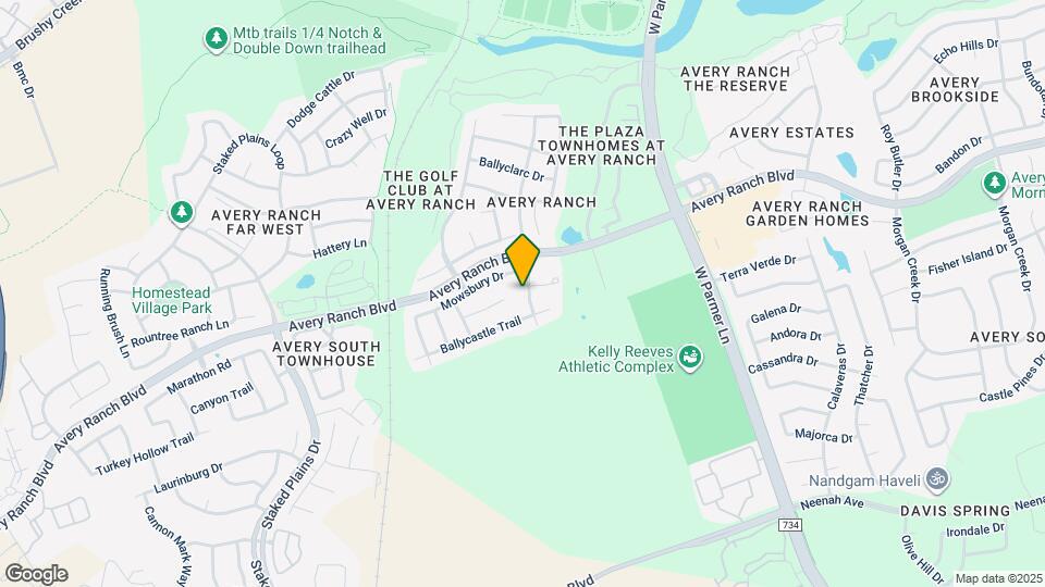 10520 S Canoa Hills Trail Map and Location Details