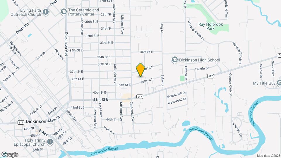 5015 39th St E Map and Location Details