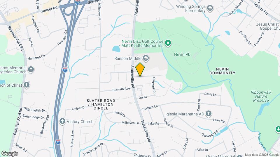 6418 Nevin Glen Dr Map and Location Details