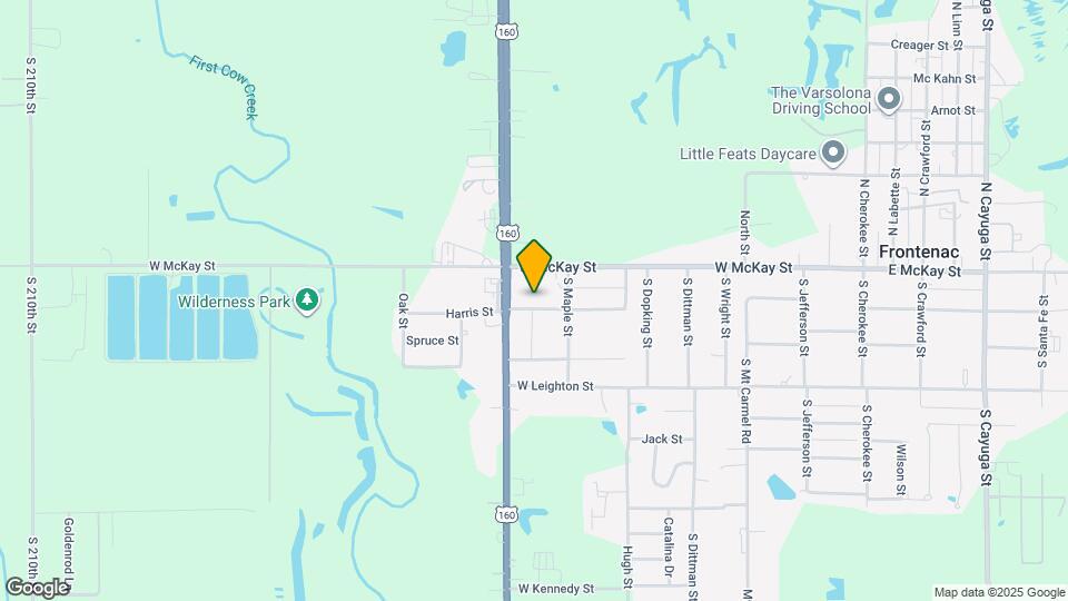 606 Harris St Map and Location Details