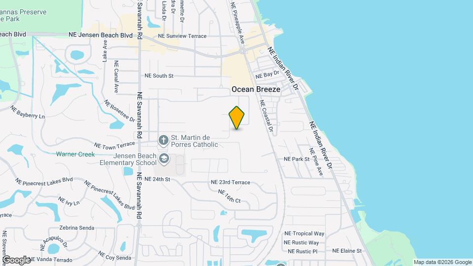 1653 NE Ocean Dunes Dr Mapa y Detalles de la Ubicación