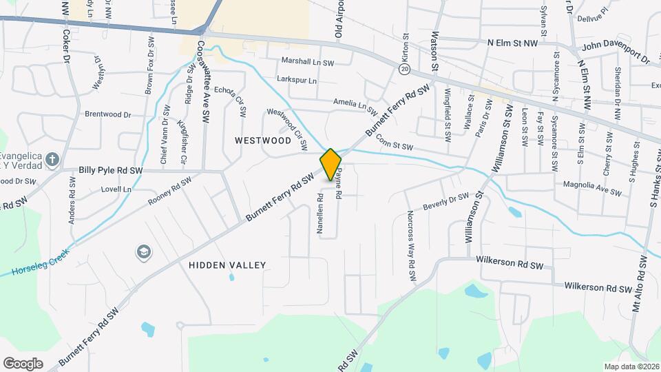 12 Nanellen Rd SW Map and Location Details