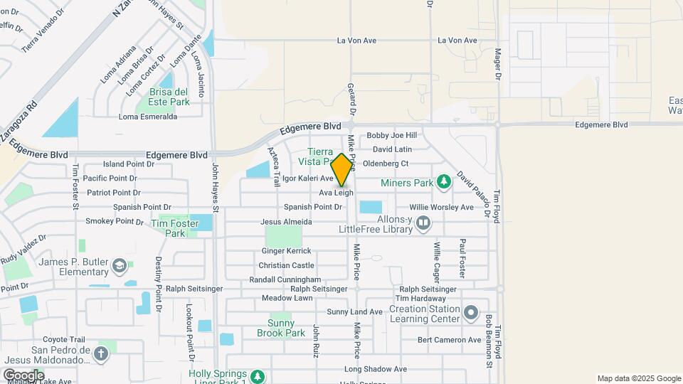 14696 Ava Leigh Map and Location Details