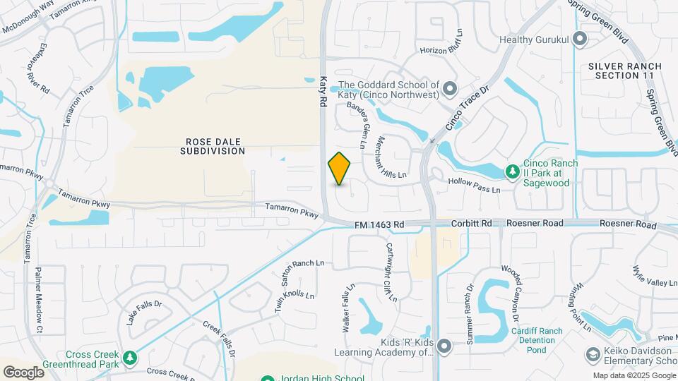 27914 Hunters Rock Ln Map and Location Details