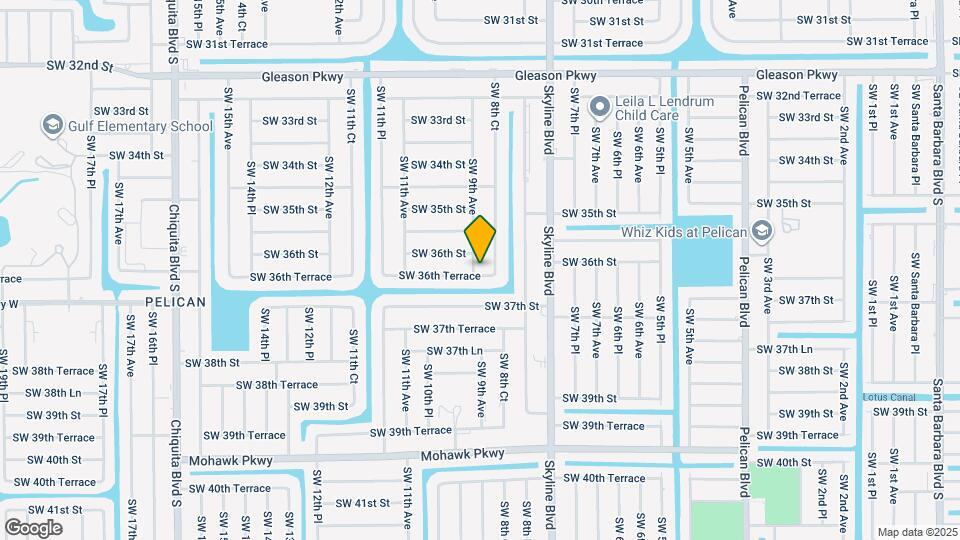 3613 SW 9th Ave Map and Location Details