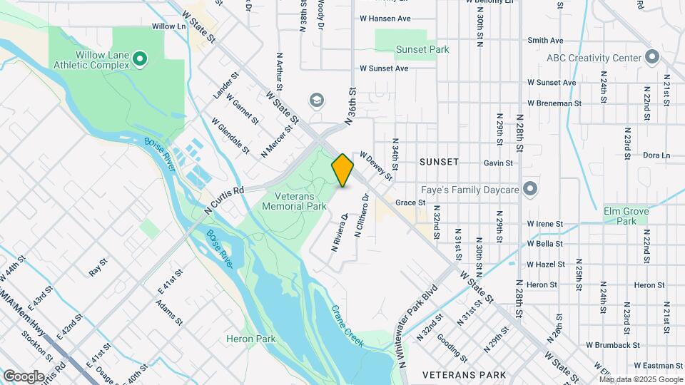 1042 N Clover Dr Map and Location Details