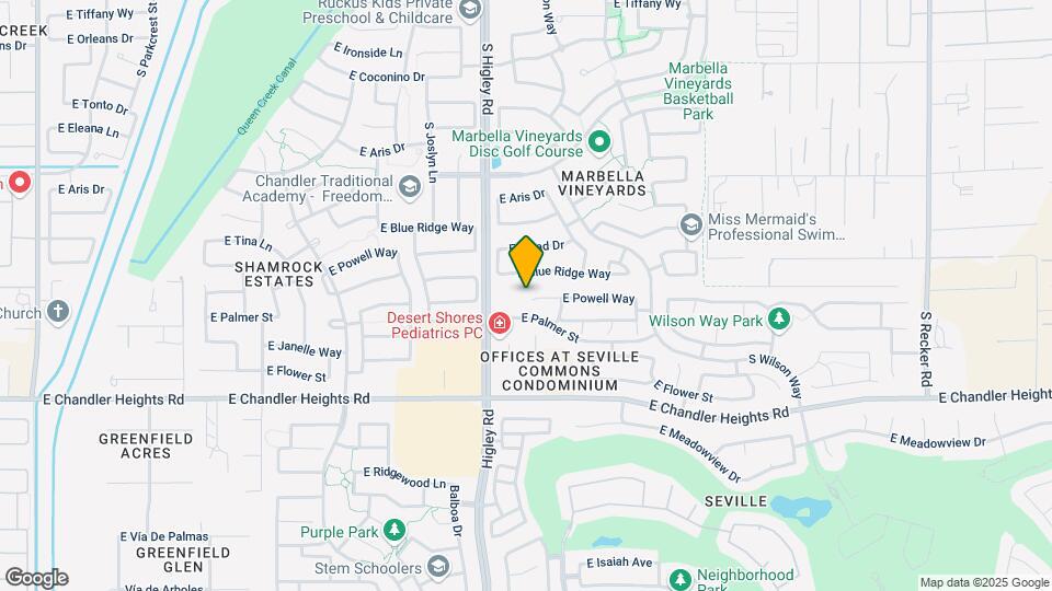 3284 E Powell Ct Map and Location Details