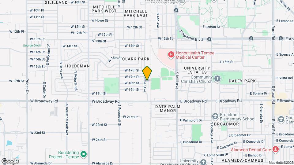 1725 S Farmer Ave Map and Location Details