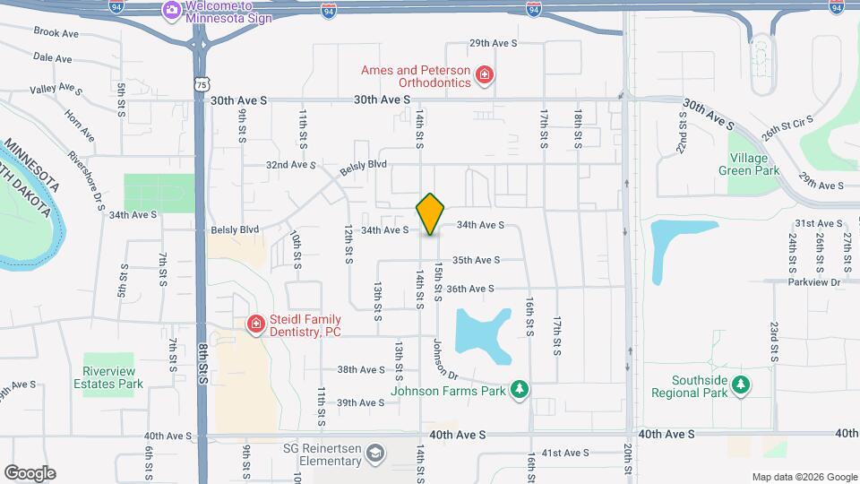 3433 15th St S Map and Location Details