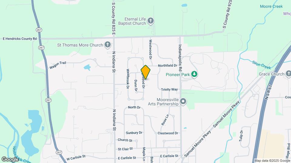 890 Edgewood Dr Map and Location Details