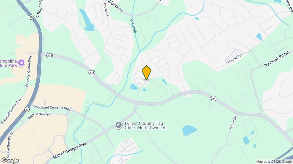 3198 Cedar Glade Ln Map and Location Details