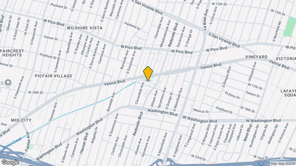 5173 Pickford St Map and Location Details