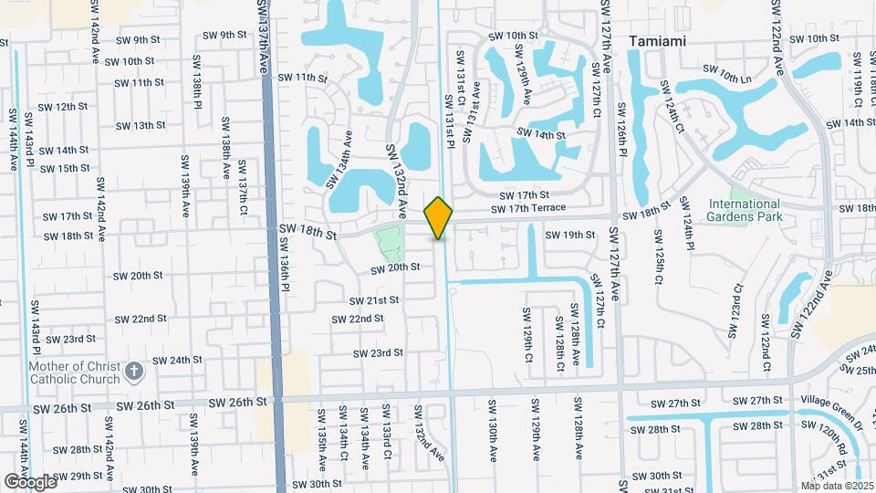 1907 SW 131st Pl Ct Map and Location Details