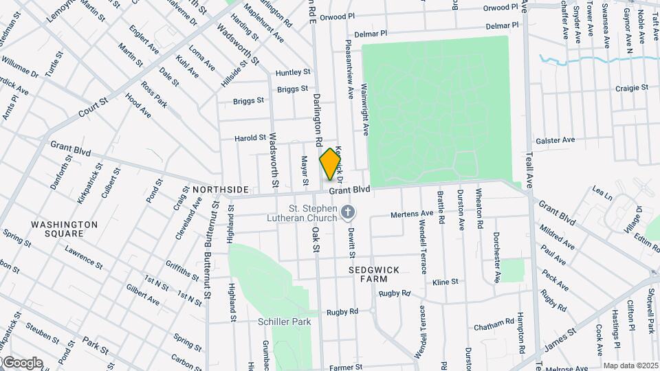 1326 Grant Blvd Mapa y Detalles de la Ubicación