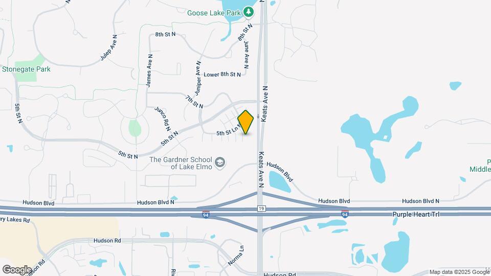 9939 5th St Ln N Map and Location Details
