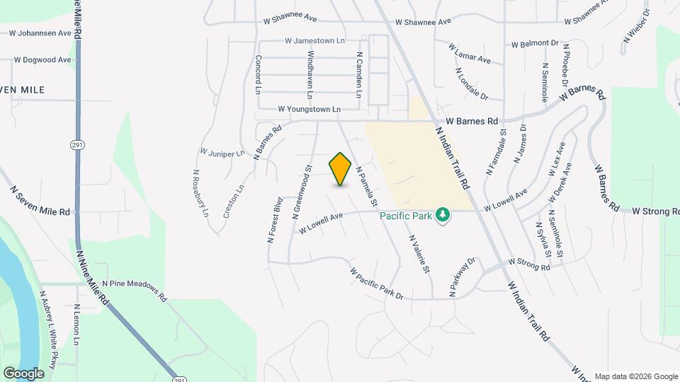 8715 N Kelly Ct Map and Location Details