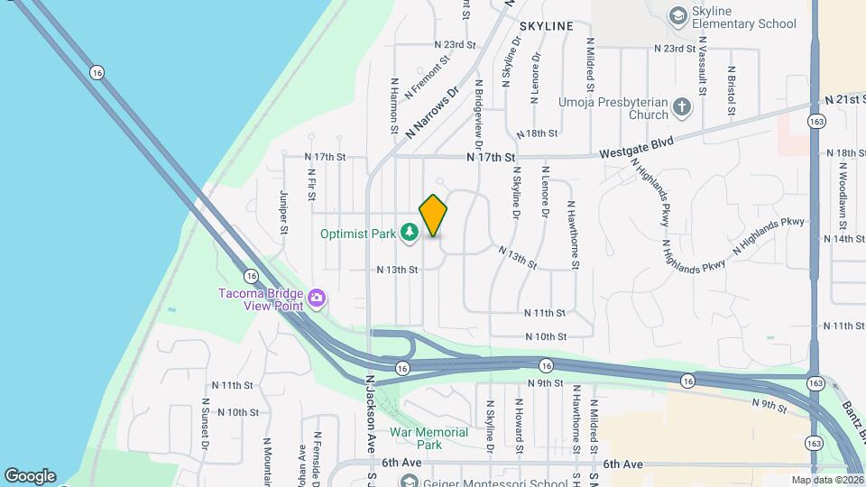 1310 N Heatherwood W Map and Location Details
