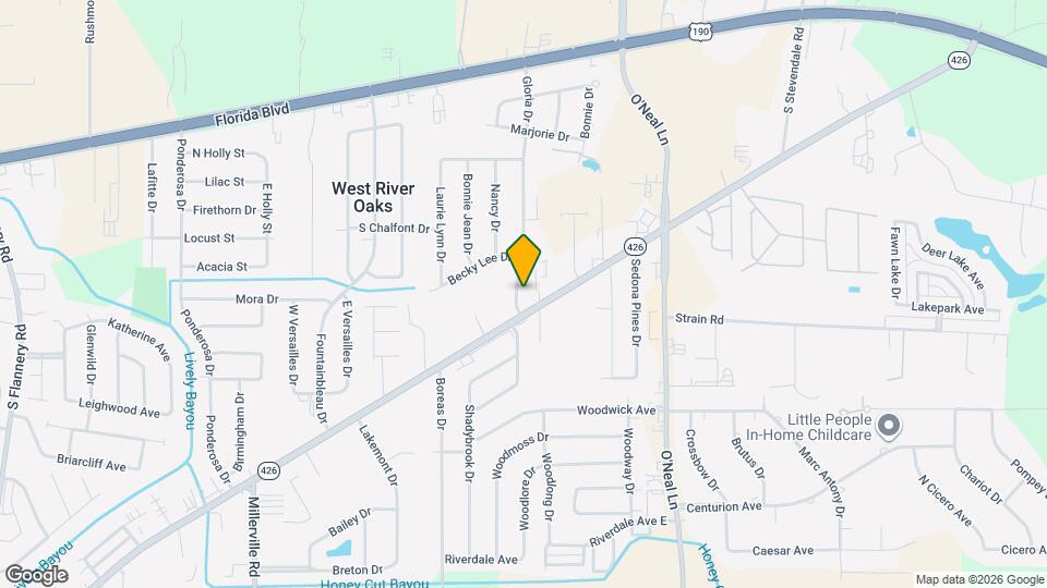 675 Gloria Dr, Unit 1 Map and Location Details