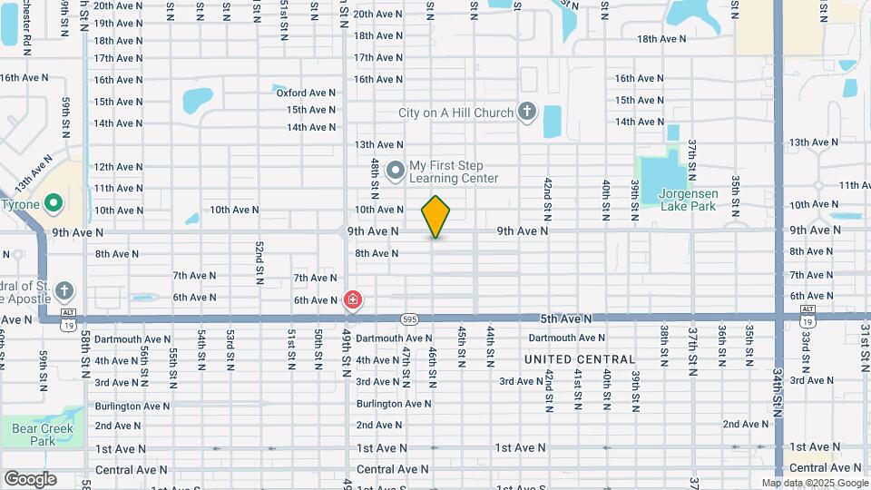 801 46th St N Map and Location Details