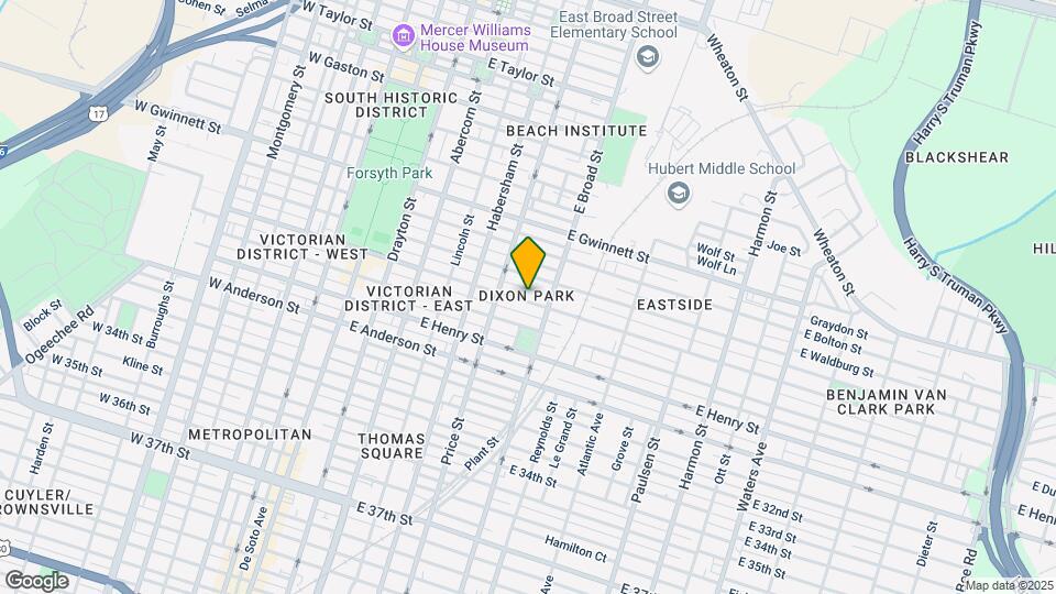 530 E Park Ave Map and Location Details