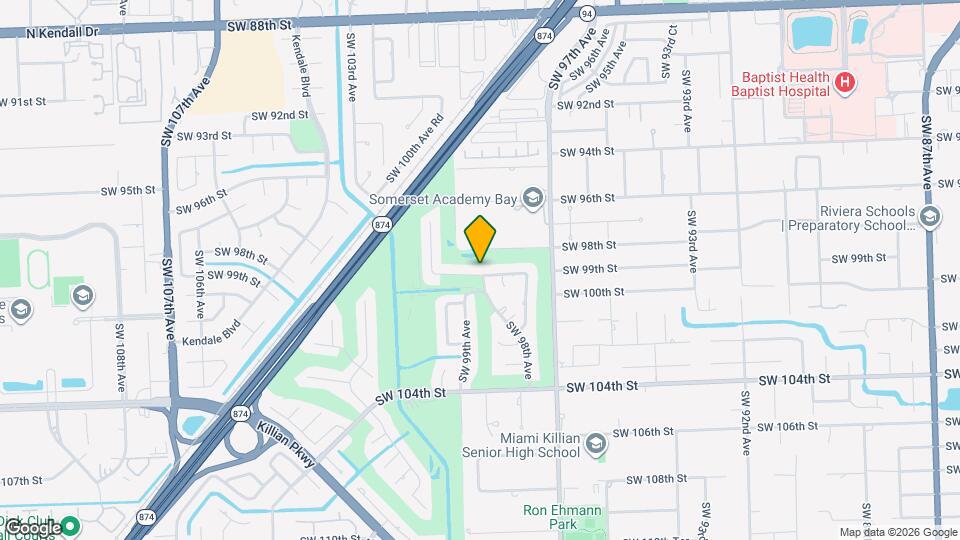 9801 SW 99th St Map and Location Details