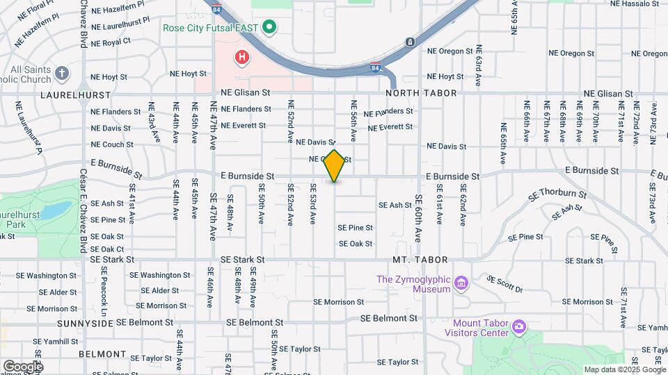 33 SE 55th Ave Map and Location Details