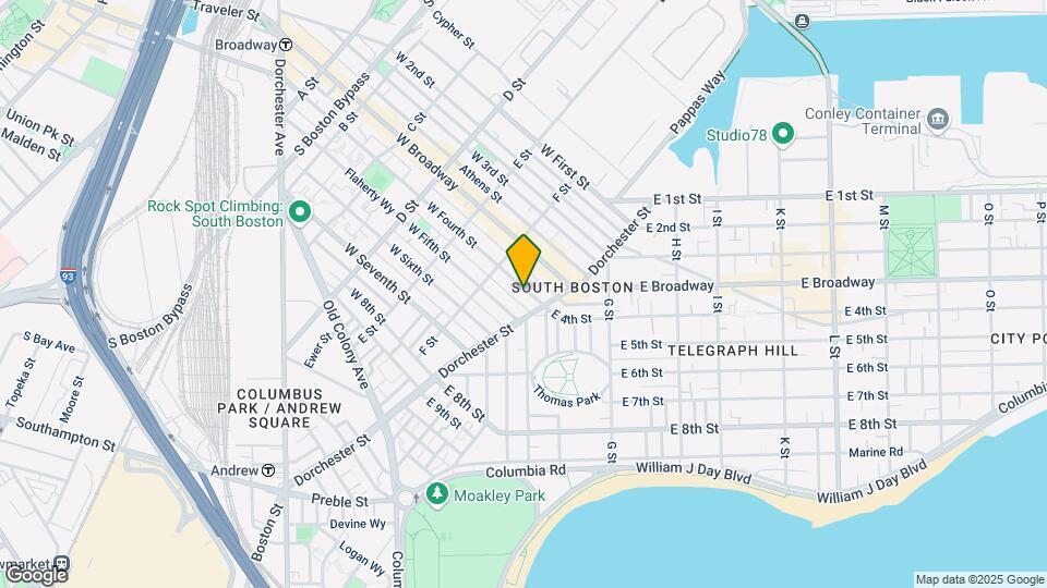 447 W 4th St Map and Location Details