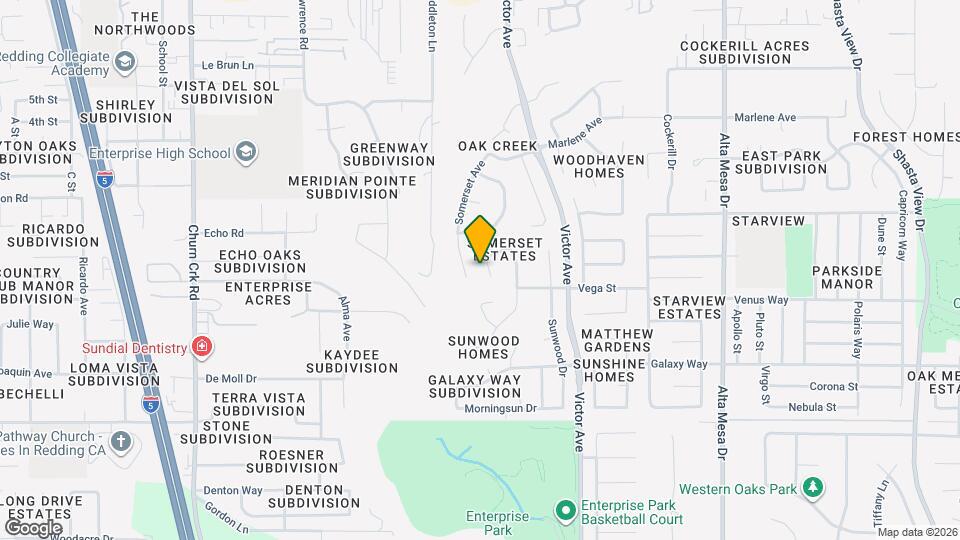 3668 Cherrywood Dr Map and Location Details
