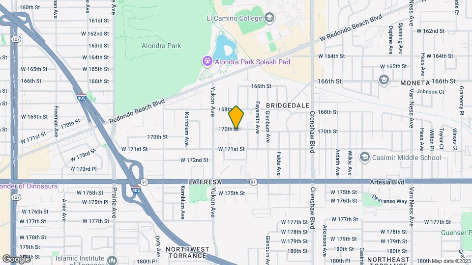 3430 W 170th St, Unit 4 Map and Location Details